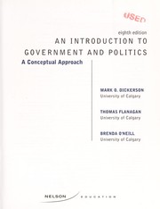 Cover of An introduction to government and politics by M. O. Dickerson