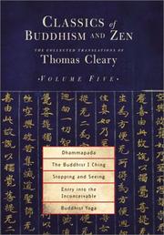 Front cover of Classics of Buddhism and Zen, Volume 5: The Collected Translations of Thomas Cleary by Thomas Cleary