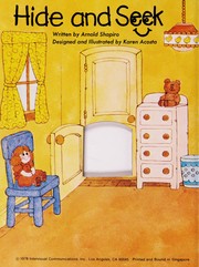 Cover of Hide and seek by Arnold Shapiro