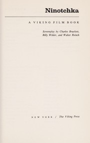 Cover of Ninotchka by Charles Brackett