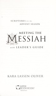 Cover of Meeting the Messiah by Kara Oliver