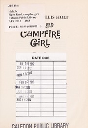 Front cover of Piper Reed, campfire girl by Kimberly Willis Holt