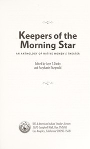 Front cover of Keepers of the Morning Star by Jaye T. Darby