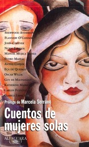 Front cover of Cuentos de mujeres solas / by Sherwood Anderson