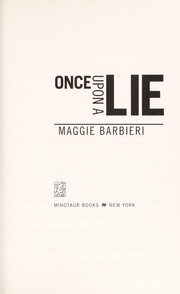 Cover of Once upon a lie by Maggie Barbieri
