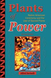 Front cover of Plants of power by Alfred Savinelli