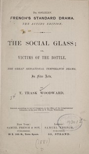Front cover of The social glass by T. Trask Woodward