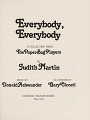Cover of Everybody, everybody by Judith Martin