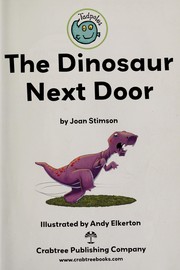 Cover of The dinosaur next door by Joan Stimson