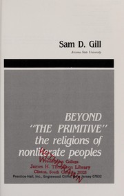 Cover of Beyond the Primitive by Sam D. Gill