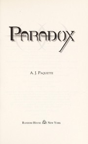 Cover of Paradox by Ammi-Joan Paquette