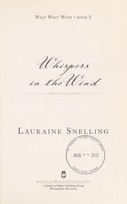 Front cover of Whispers in the wind by Lauraine Snelling