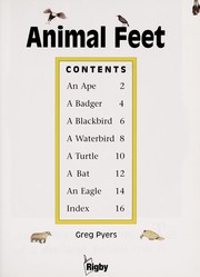 Cover of Animal Feet by Rigby