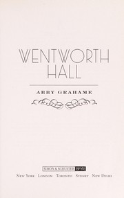 Front cover of Wentworth Hall by Abby Grahame