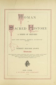 Front cover of Woman in sacred history by Harriet Beecher Stowe
