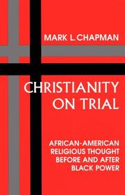Cover of Christianity on Trial by Mark L. Chapman
