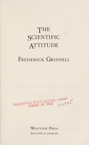 Cover of The scientific attitude by Frederick Grinnell