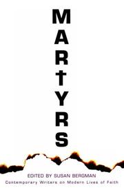 Cover of Martyrs by Susan Bergman