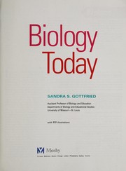 Cover of Biology today by Sandra S. Gottfried