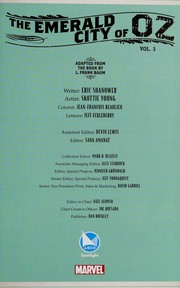 Front cover of The Emerald City of Oz by Eric Shanower