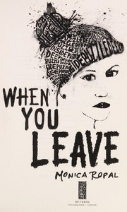 Cover of When you leave by Monica Ropal