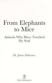 Front cover of From elephants to mice by Mahoney, James