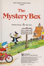 Front cover of Walt Disney Productions presents The mystery box by Walt Disney Productions