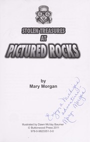 Front cover of Stolen treasures at Pictured Rocks by Mary E. Morgan