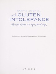 Cover of Eat well, live well with gluten intolerance by Susanna Holt