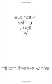 Cover of Eucharist With a Small "E" by Miriam Therese Winter