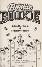 Front cover of The rookie bookie by L. Jon Wertheim