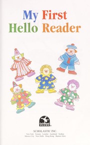 Cover of My first hello reader by Kirsten Hall