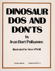 Front cover of Dinosaur Do's and Dont's by Jean Burt Polhamus