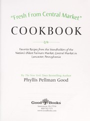 Front cover of Fresh from Central Market cookbook by Phyllis Pellman Good