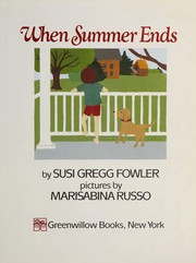 Cover of When summer ends by Susi Gregg Fowler