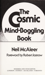 Front cover of The cosmic mind-boggling book by Neil McAleer