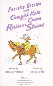 Front cover of Favorite stories from Cowgirl Kate and Cocoa by Erica Silverman