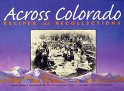 Front cover of Across Colorado by Volunteers of the Colorado Historical Society