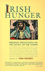 Cover of Irish Hunger by Tom Hayden