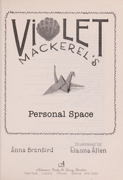 Cover of Violet Mackerel's personal space by Anna Branford