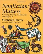 Front cover of Nonfiction matters by Stephanie Harvey