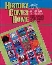 Front cover of History comes home by Patricia Bearden