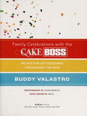 Front cover of Family celebrations with the Cake Boss by Buddy Valastro