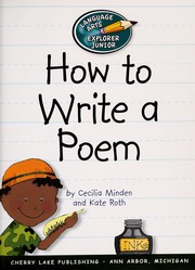 Cover of How to write a poem by Cecilia Minden