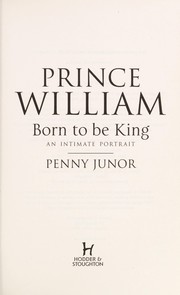 Cover of Prince William by Penny Junor