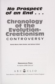 Front cover of Chronology of the evolution-creationism controversy by Randy Moore