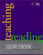 Cover of Teaching reading sourcebook by Bill Honig