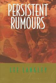 Cover of Persistent rumours by Lee Langley