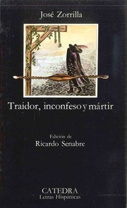 Front cover of Traidor, inconfeso y mártir by José Zorrilla