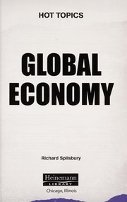 Front cover of Global economy by Richard Spilsbury